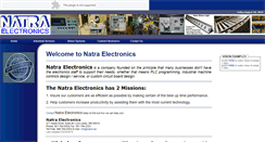 Desktop Screenshot of natra.net